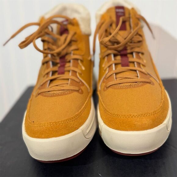 Sorel x Calia ONA 503 Mid Cozy Womens 7 Canyon Gold Waterproof Sneaker Boots NIB - Picture 3 of 9